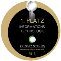 Constantinus Award 1. Platz 2019